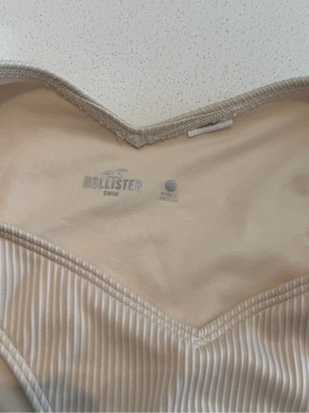 Holister Ribbed Beige Bikini Set - Picture 6 of 7